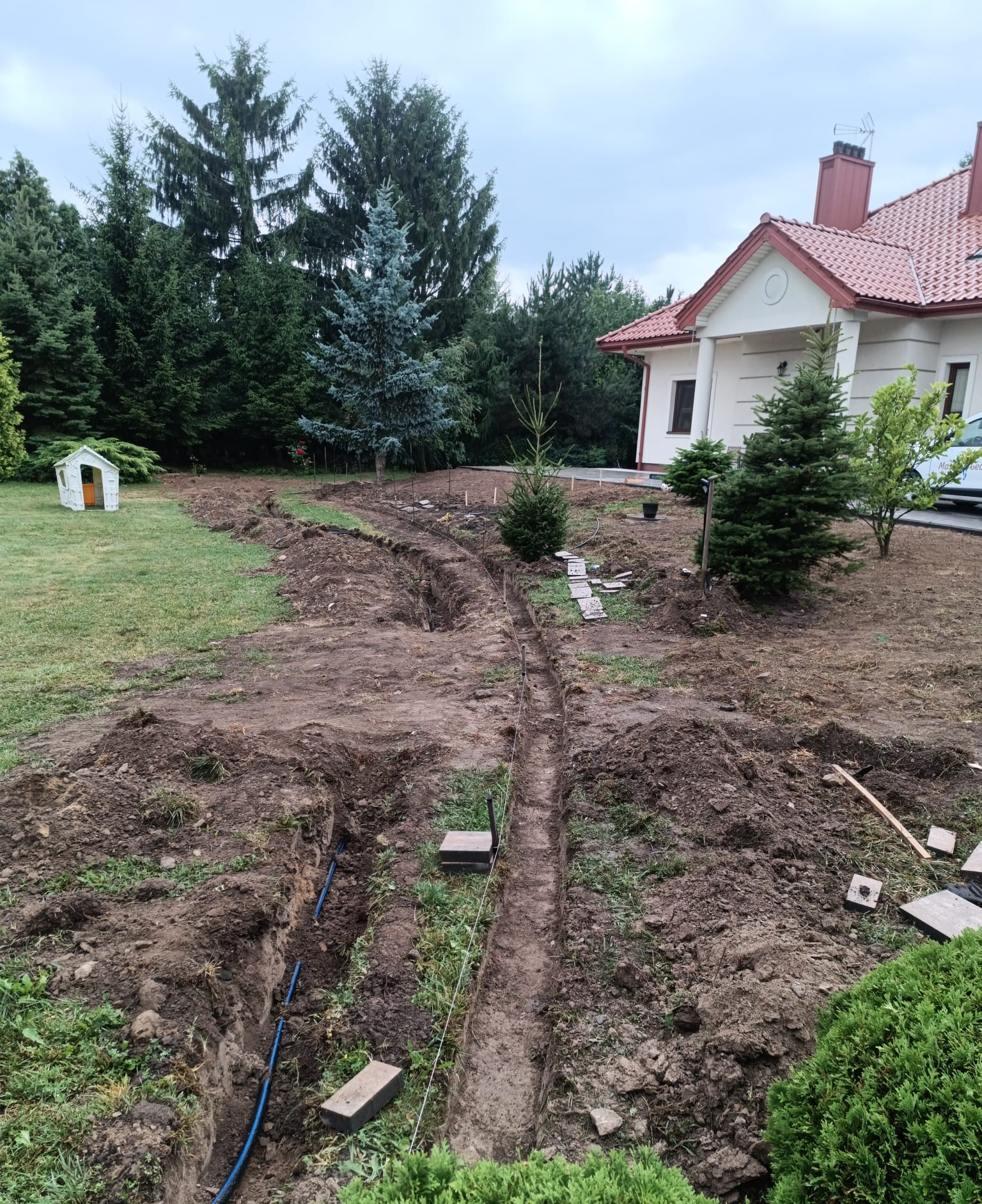 Obrzeże trawnika pod robota koszącego - Lublin