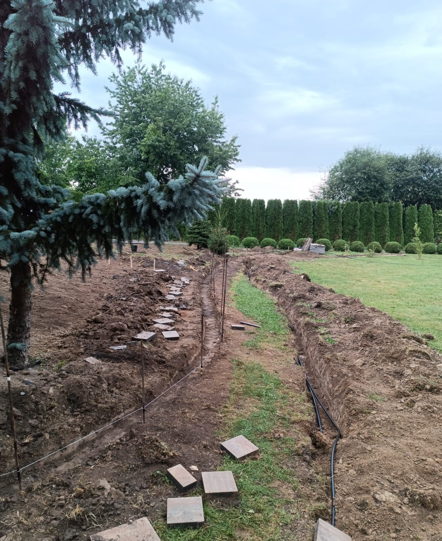 Obrzeże trawnika pod robota koszącego - Lublin