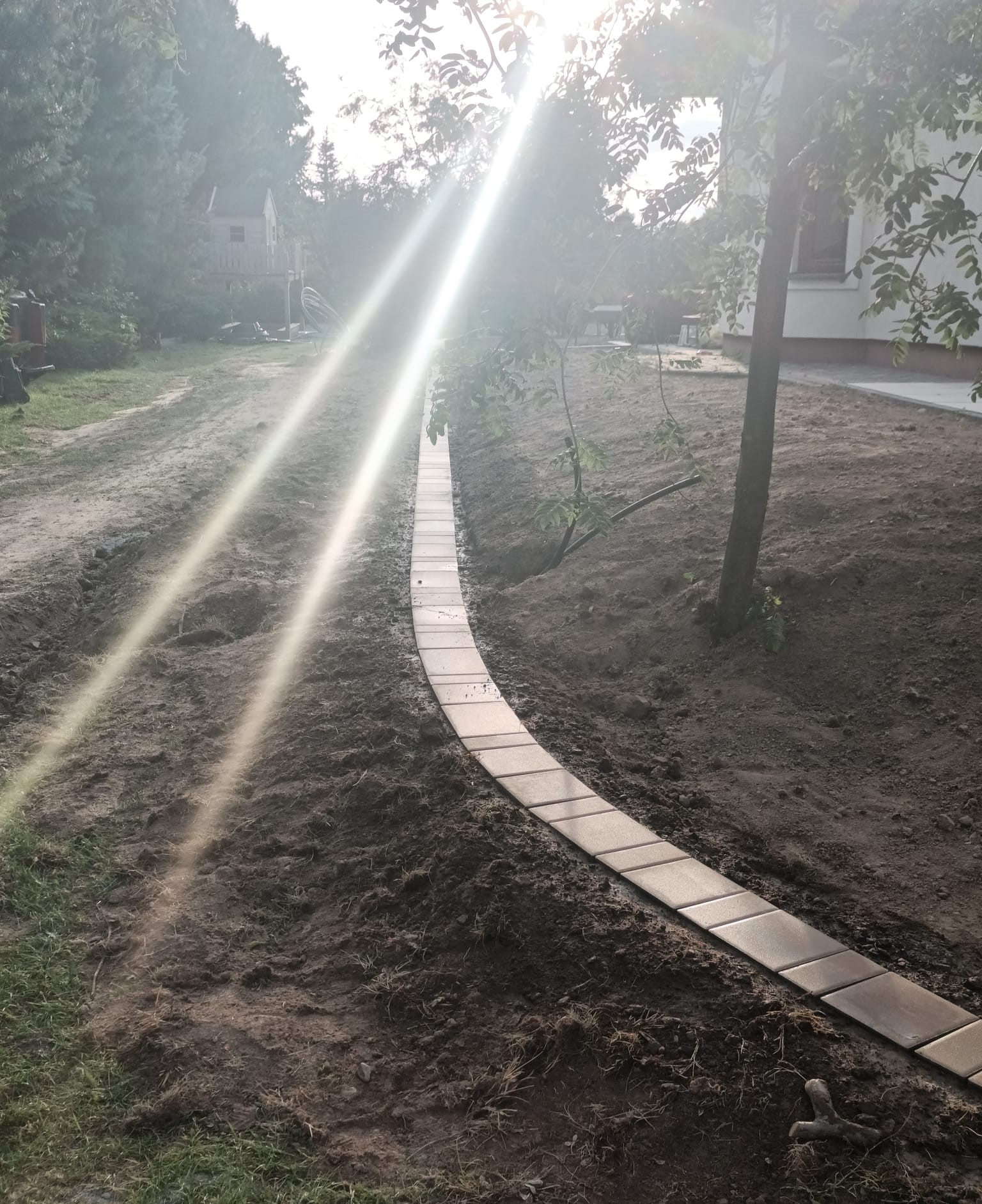 Obrzeże trawnika pod robota koszącego - Lublin