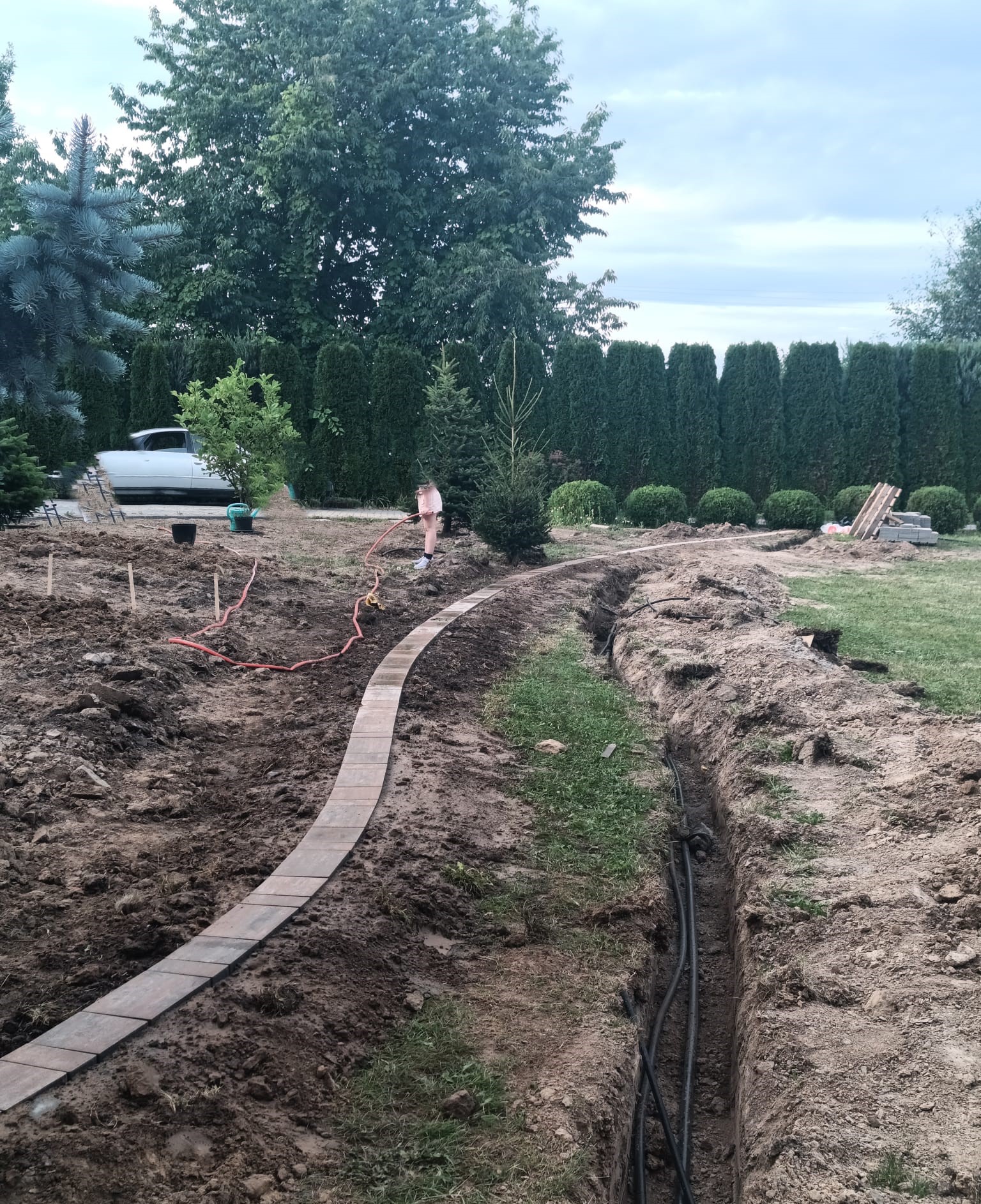 Obrzeże trawnika pod robota koszącego - Lublin