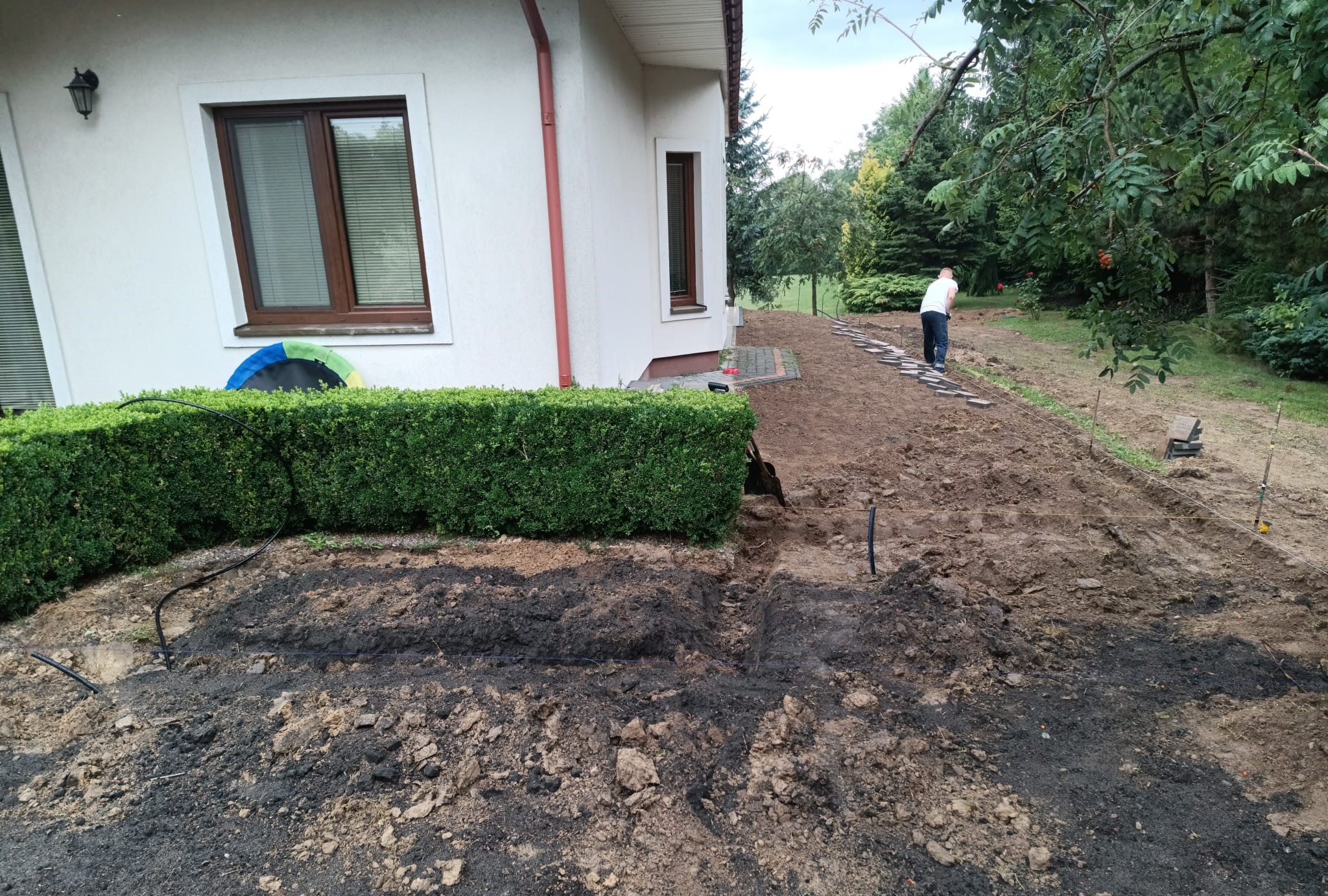 Obrzeże trawnika pod robota koszącego - Lublin